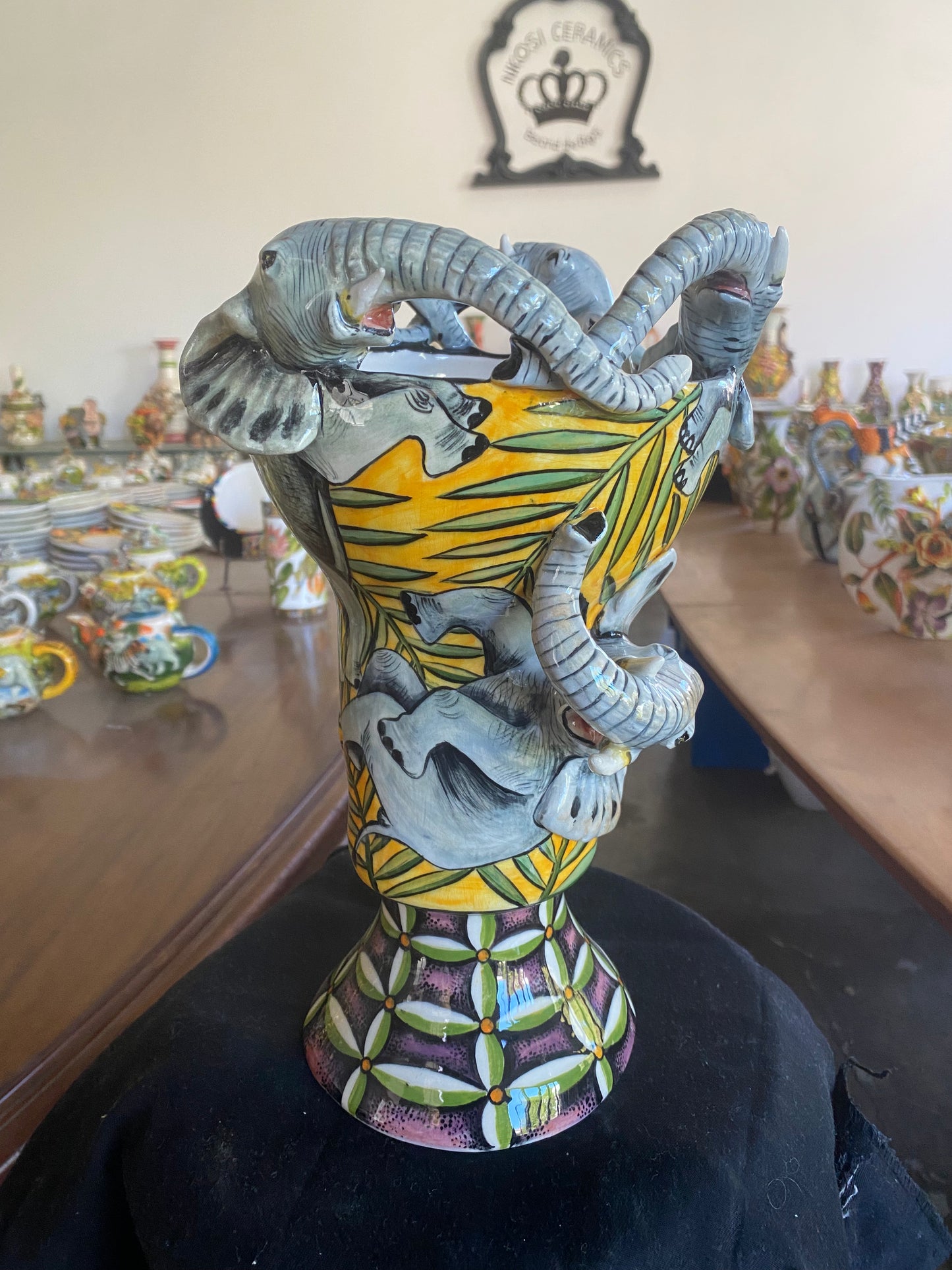 Elephant Trunk Urn