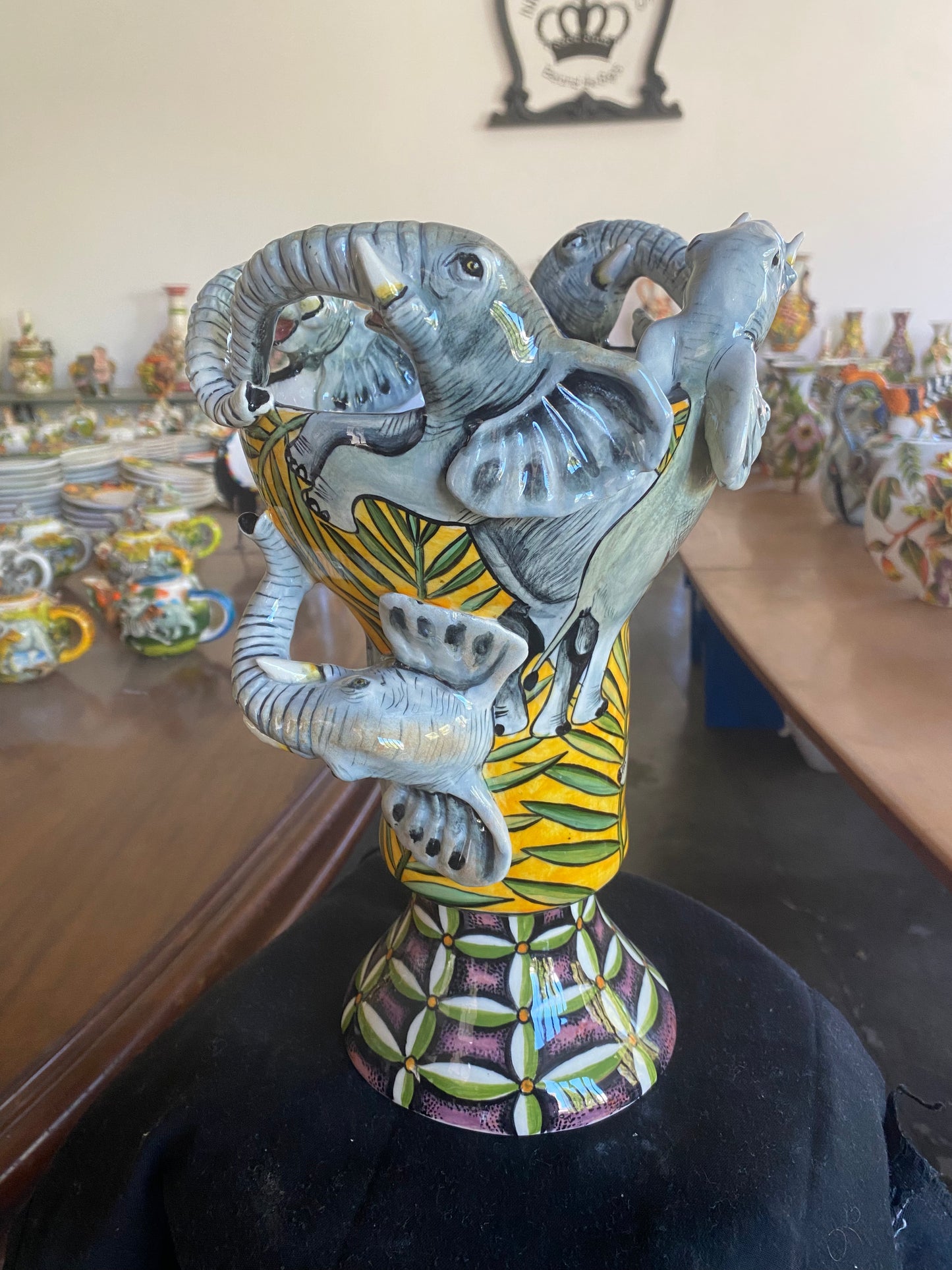 Elephant Trunk Urn