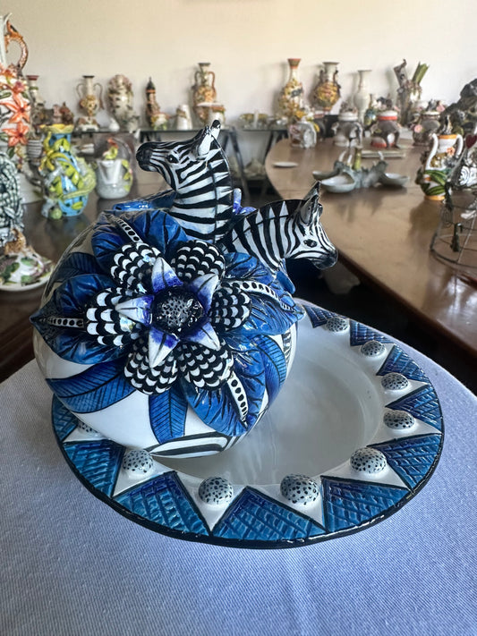 Delft Blue Butter Dish