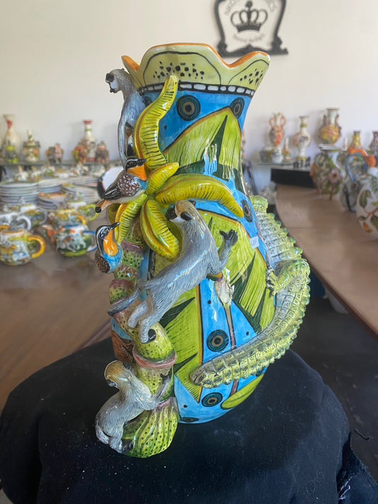 Crocodile River Vase