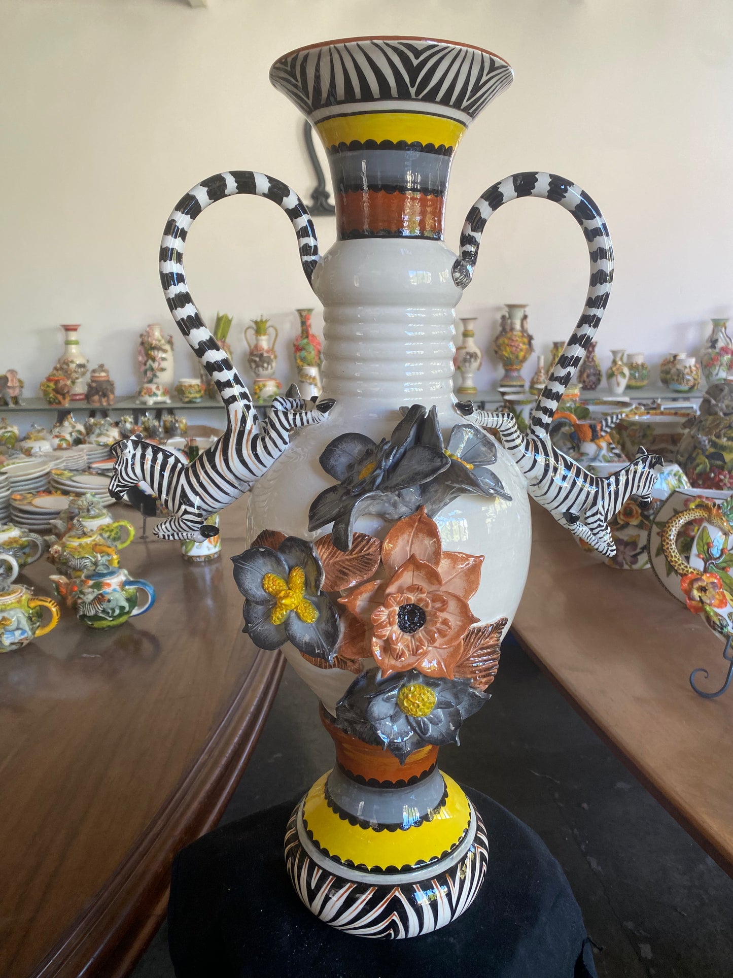 Zebra Tail Centerpiece