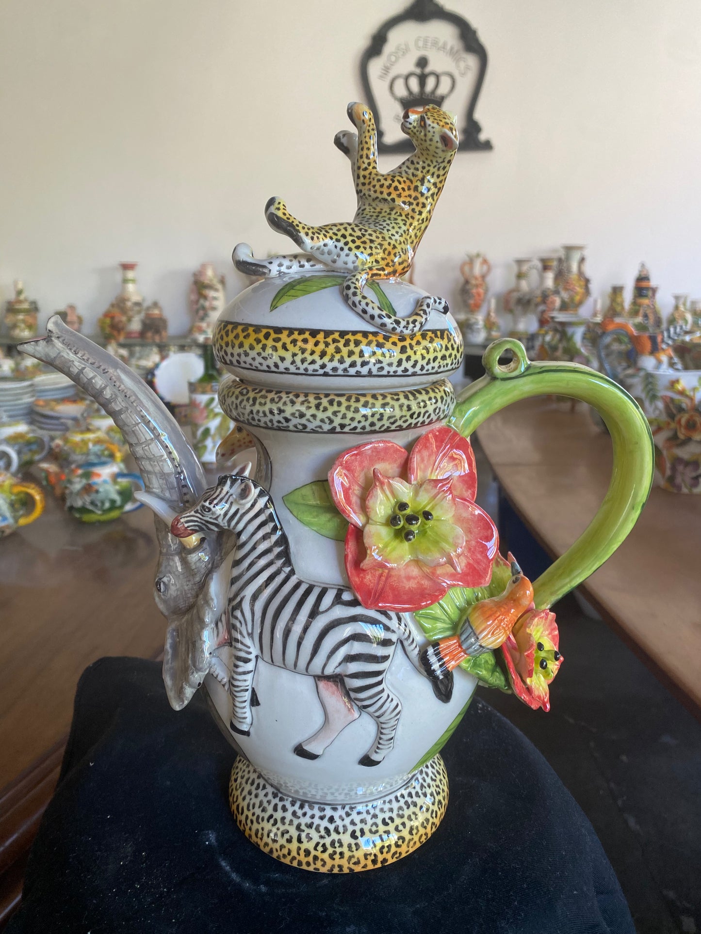 Elephant Trunk Teapot