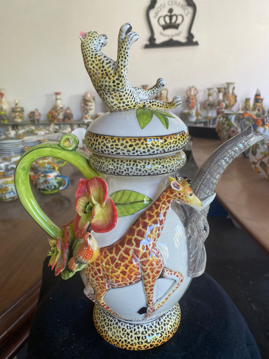 Elephant Trunk Teapot