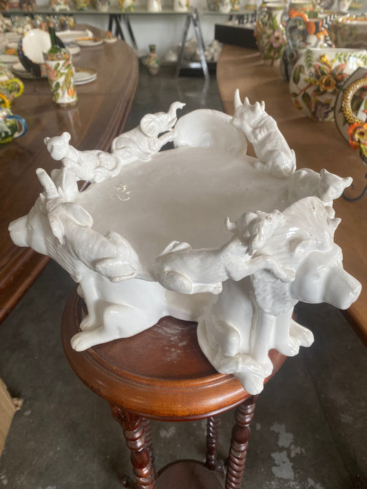 White Lion Cake Stand